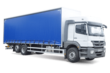 Car Hire Penarth - 26 Tonne Curtain Side Lorry - Truck hire Penarth