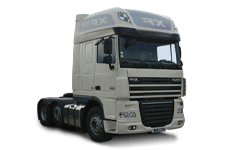 Car Hire Penarth - 44 Tonne Sleeper Truck - Truck hire Penarth