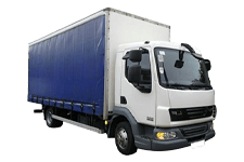 Car Hire Penarth - 7.5 Tonnage Special Edition Curtain Side Truck - Truck hire Penarth