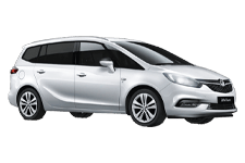 Car Hire Penarth - Vauxhall Zafira 7-Seater - Minibus hire Penarth
